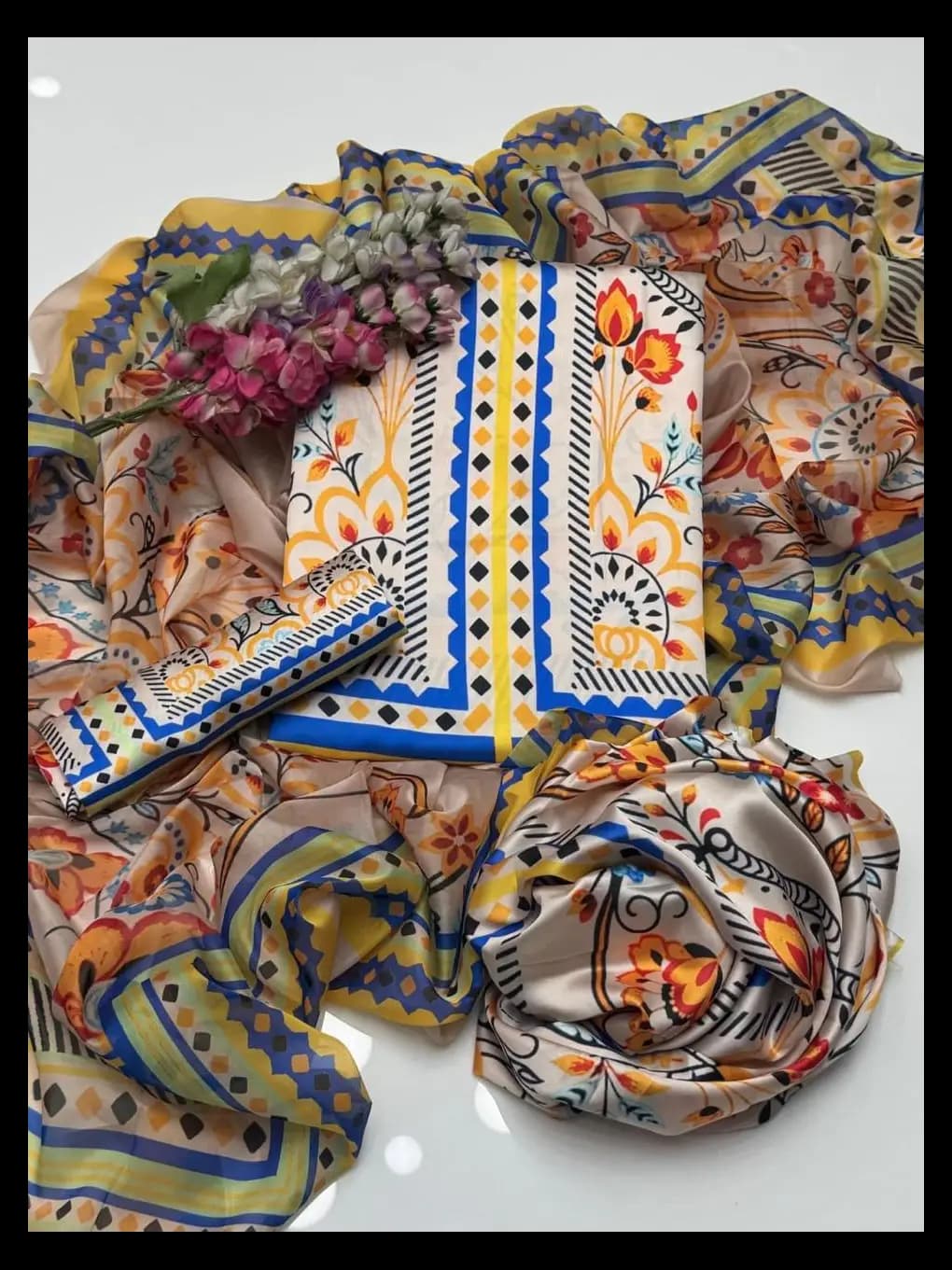 Brand Name LULUSAR (PREMIUM SILK) 3 Pcs